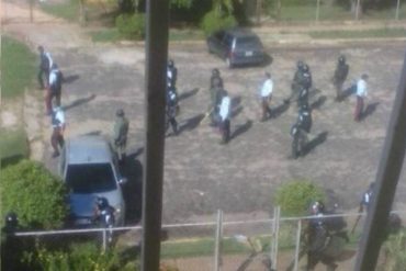 ¡BRUTAL REPRESIÓN! Conas y GNB irrumpieron en conjunto residencial de Ciudad Bolívar