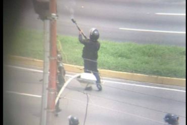 ¡ATENCIÓN! Fuerte represión en núcleo de la UCV en Maracay: funcionarios violaron autonomía universitaria (+Video)