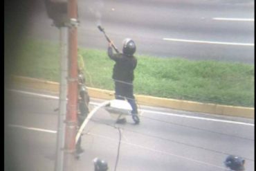 ¡ATENCIÓN! Fuerte represión en núcleo de la UCV en Maracay: funcionarios violaron autonomía universitaria (+Video)