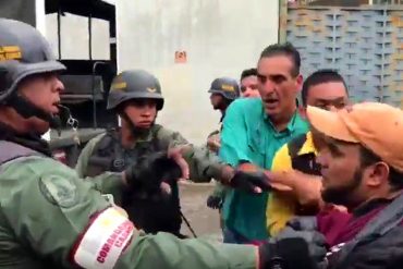 ¡ATENCIÓN! GNB detiene a dirigente estudiantil José Gregorio Briceño en CNE Carabobo (+Videos)