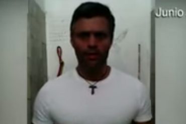 ¡EL DATAZO!  Video de Leopoldo López se filtró con ayuda de militares de Ramo Verde