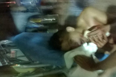 ¡URGENTE! La tensión crece en Maracay: Reportan otro herido de bala durante protesta