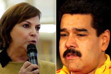 ¡SÉPANLO! Mitzy Capriles pide a la Unión Europea imponer sanciones al gobierno de Nicolás Maduro