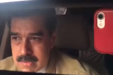 ¡FINGIENDO NORMALIDAD! Maduro publica un video manejando por Catia