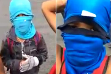 ¡NO LO VERÁ EN VTV! Lo que dijeron estos niños de la calle cuando les preguntaron si les pagaban por protestar (+Video)