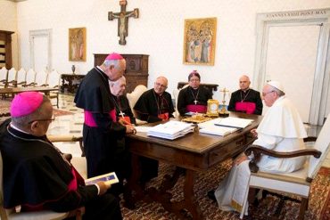 ¡CLARO MENSAJE! “Represión ha sido cada vez más cruel”: Obispos venezolanos se reunieron con el papa