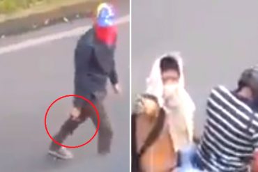 ¡SIN LEY! Captan en video colectivos disparando contra edificios en Táchira