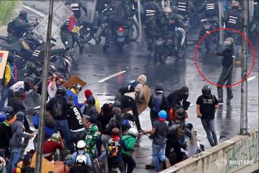 ¡JUSTIFICACIÓN DETESTABLE! Portal oficialista asegura que GNB disparó en Altamira en defensa propia (+Video)