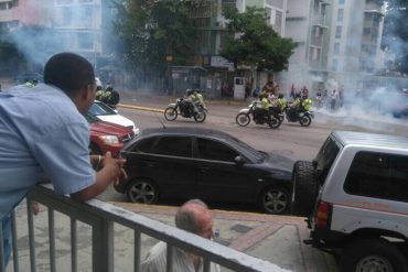 ¡EL SALVAJISMO ACTIVO! PNB reprime a manifestantes en la Av. Victoria, en Caracas #3Jun