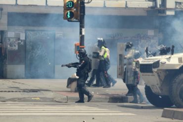 ¡GRAVE! Así esperó la PNB a los manifestantes en El Rosal para emboscarlos (+Foto)