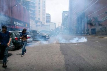 ¡LO ÚLTIMO! PNB reprimió a manifestantes en La Candelaria