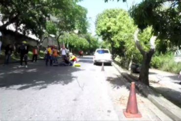 ¡LO ÚLTIMO! Manifestantes heridos en Terrazas del Ávila, tras represión de los cuerpos de seguridad