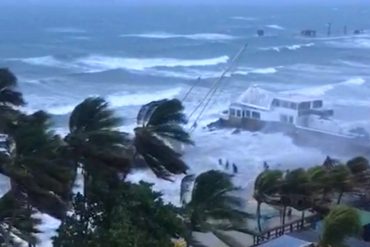 ¡LLEGÓ CON TODO! Bret causa fuertes ráfagas de viento y destrozos en Pampatar (+Videos)