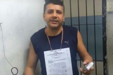 ¡IMPACTANTE! El revelador video de un Polichacao “secuestrado” en el Sebin: «Fiscal, no se preocupe, ocúpese» (+Video)