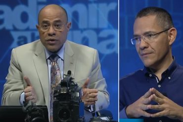 ¡LO PONCHÓ! Vladimir Villegas le mostró a su hermano Ernesto la cámara de Globovisión que GNB destruyó