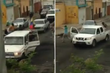 ¡VEA! Así fue como grupos armados aterrorizaron Barquisimeto a bordo de unidades gubernamentales (+Video)