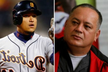 ¡SÍ, CLARO! Cabello sobre Miguel Cabrera: Los beisbolistas no tienen idea de lo que ocurre en Venezuela