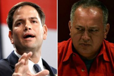 ¡DURO! Rubio lo reitera: «Diosdado Cabello es un narcotraficante, es el Pablo Escobar de Venezuela”