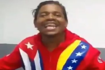 ¡VÉALO! Vuelve “La máscara”, candidato a la ANC, ahora con chaqueta cubana (+Video +El hijo de María)