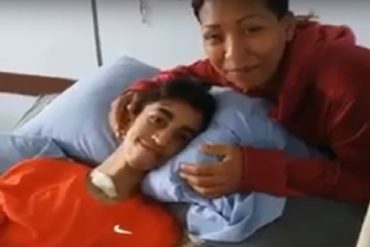 ¡BUENA NOTICIA! Óscar Navarrete, joven herido en protesta, salió del estado de coma tras 40 días