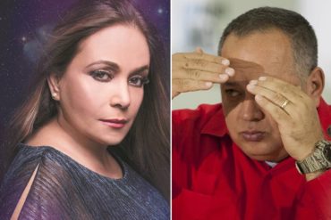 ¡AGÁRRATE! La maldición que lanzó Adriana Azzi a Diosdado Cabello y que desató polémica en las redes