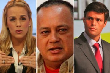 ¡MIRA QUIEN HABLA! Diosdado Cabello: “Ni Lilian Tintori ni Leopoldo López tienen moral”