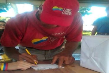 ¡SE REBELARON! Chavistas votaron contra Maduro en el #Plebiscito16J (+Fotos)