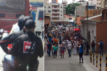 ¡BRAVO PUEBLO! En Catia la gente impidió que los colectivos sabotearan el plebiscito (+Video)