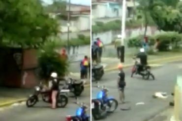 ¡QUE EL MUNDO LO VEA! Así dispararon colectivos chavistas contra vecinos en El Vigía, Mérida (+Video)