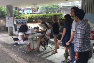 ¡SIN MIEDO! Venezolanos participan en el plebiscito desde Hong Kong y Japón (+Videos)