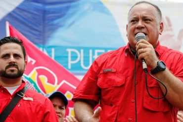 ¡CARADURA! Cabello a la oposición: Son unos descarados, llaman a la guarimba y luego piden votos