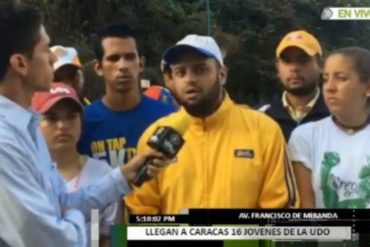 ¡LO ÚLTIMO! Estudiantes de la UDO marcharon a Caracas para entregar documento en el MP