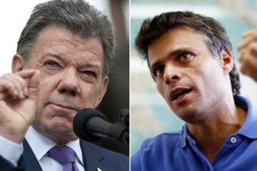 ¡LO CELEBRA! Juan Manuel Santos: Buena noticia que Leopoldo López esté de nuevo con su familia