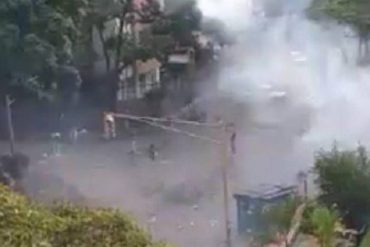 ¡ESBIRROS ACTIVOS! Reportan represión en Montalbán este #27Jul: joven recibió un perdigonazo en la cabeza (+Videos)