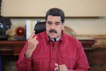 ¡CHANTAJISTA! Maduro: “Quiero invertir en dólares, pero Trump tiene que levantar sanciones”