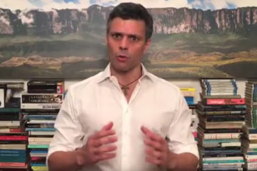 ¡ÚLTIMA HORA! Leopoldo López reaparece y reitera llamado a seguir en la calle hasta recuperar la libertad (+VIDEO)