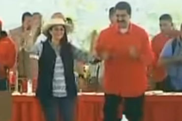 ¡INDOLENTE COMO SIEMPRE! Maduro baila calipso mientras reprimen movilizaciones en Caracas