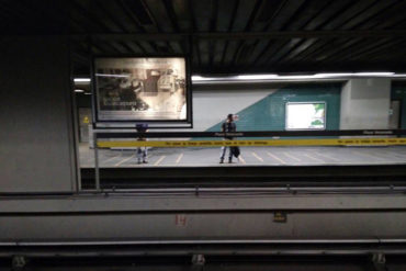 ¡SEPAN! El Metro de Caracas se encuentra desolado por el paro cívico de este #20Jul