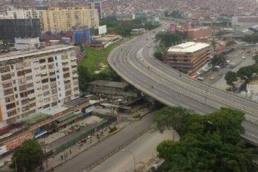 ¡DESOLACIÓN TOTAL! Las mejores imágenes aéreas de la Francisco Fajardo y otras vías de Caracas (+Fotos)