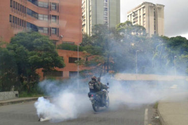 ¡ATENTOS! GNB reprime a manifestantes en el distribuidor Santa Fe