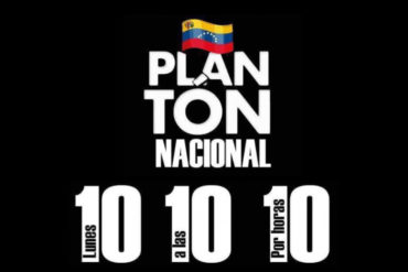 ¡PLANTÓN NACIONAL! Oposición escucha clamor del pueblo y convoca trancazo de 10 horas para este #10Jul