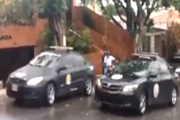 ¡VEA! Así se retiraron efectivos del Sebin tras allanamiento a casa de Ortega Díaz: Se llevaron computadoras