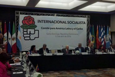 ¡CLAMOR MUNDIAL! Internacional Socialista termina cita pidiendo a Venezuela solucionar crisis