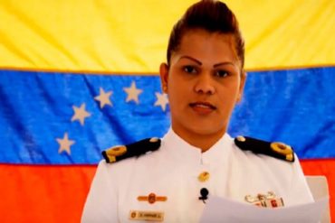 ¡ENTÉRESE! Alférez de navío que se sublevó contra Maduro presenta un juicio por “desertora y mala conducta”