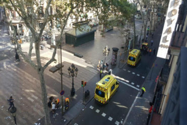 ¡SEPAN! Venezolana víctima de ataque terrorista en Barcelona está fuera de peligro