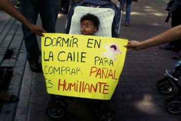 ¡PUEBLO A LA CALLE! Madres y padres marcharán con sus bebés en contra de la escasez de leche y pañales