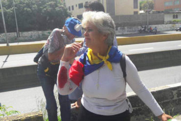 ¡SEPA! “Señora de la tanqueta” resultó herida durante represión en Santa Fe