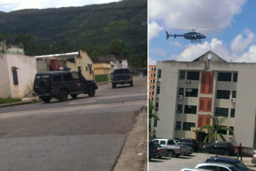 ¡EL MIEDO ES LIBRE! Sebin busca en Valencia armamento tomado por rebeldes (fusiles y granadas) +Videos