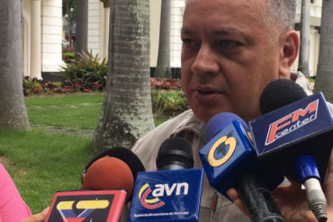 ¡MÁS AMENAZAS! Cabello dice que dueños de medios deberían comparecer ante la ANC: «Tienen cuentas pendientes con la justicia» (+Video)