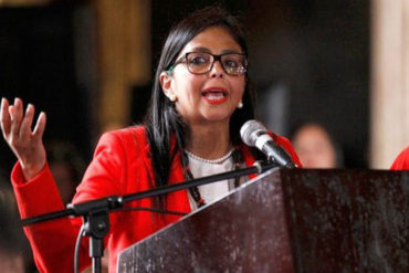 ¡SE PICÓ! Delcy exigió a diplomática estadounidense no “inmiscuirse” en los asuntos de Venezuela